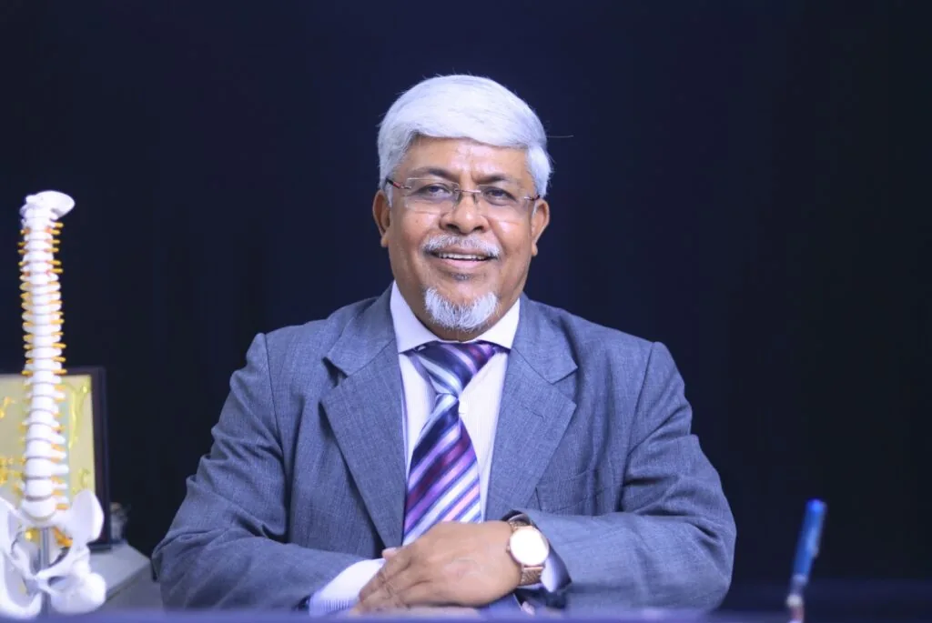 Prof. Dr. Md. Kamrul Ahsan — Prof. Dr. Kamrul Ahsan, spine surgeon in Dhaka