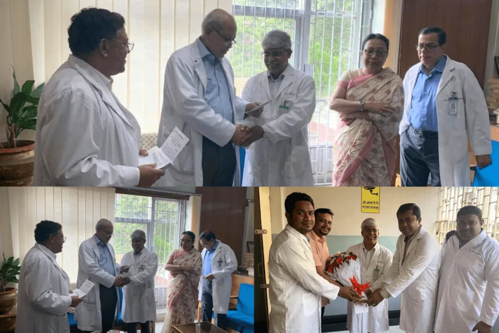 Promotion as Professor of Spinal Surgery, Dept. of Orthopaedic Surgery, BSMMU — Prof. Dr. Kamrul Ahsan, spine surgeon in Dhaka