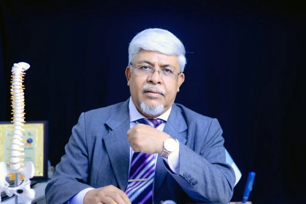 Prof. Dr. Md. Kamrul Ahsan — Prof. Dr. Kamrul Ahsan, spine surgeon in Dhaka